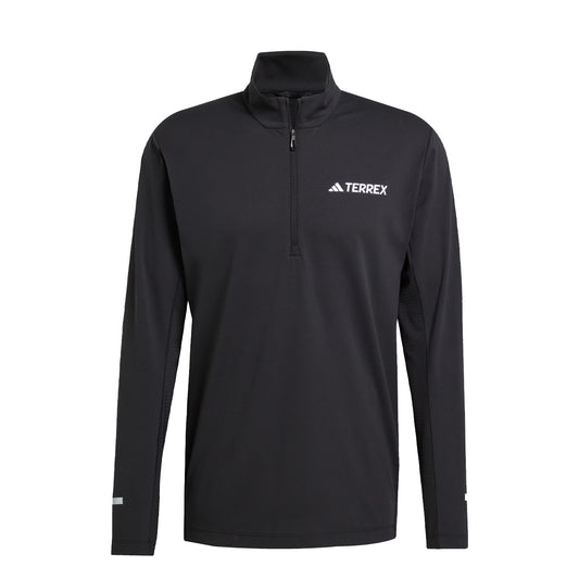 Adidas Terrex XPR Halfzip L/S Black - The Sporting Lodge