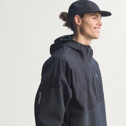 Adidas Terrex XPloric 2 Layer Climaproof Jacket Black / Carbon - The Sporting Lodge