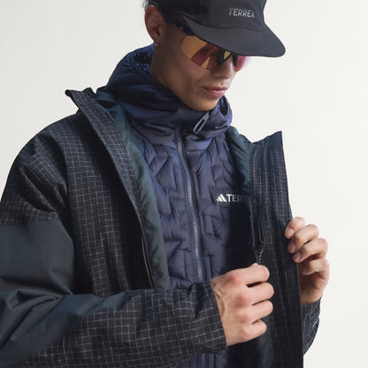 Adidas Terrex XPloric 2 Layer Climaproof Jacket Black / Carbon - The Sporting Lodge