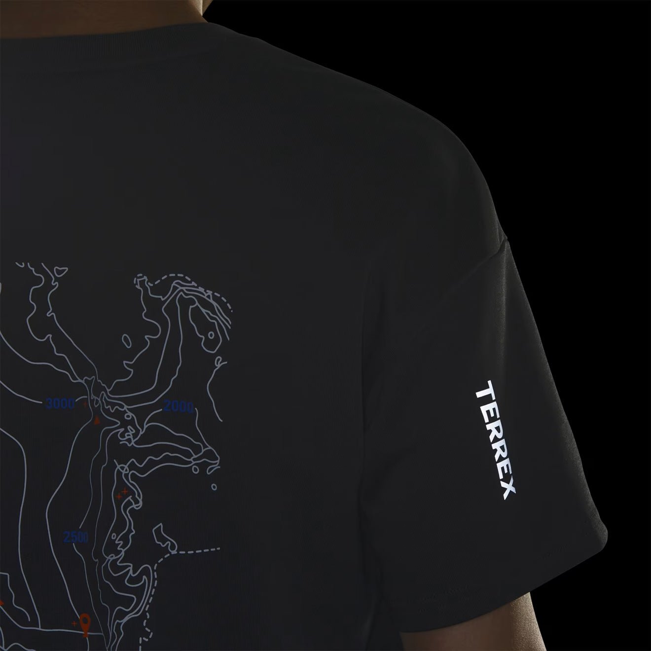Adidas Terrex XPloric Graphic T-Shirt Carbon - The Sporting Lodge