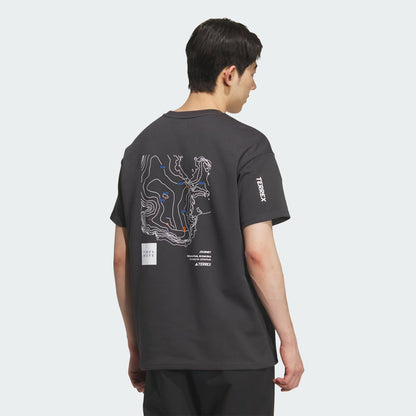 Adidas Terrex XPloric Graphic T-Shirt Carbon - The Sporting Lodge