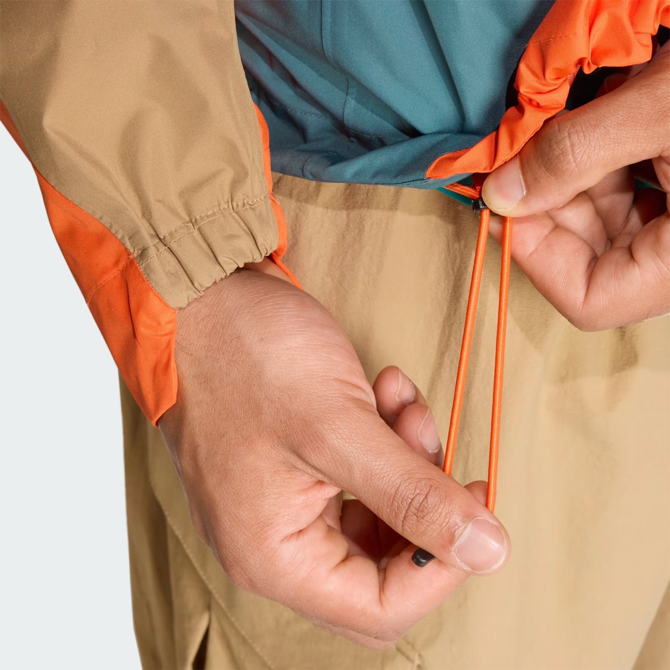 Adidas Terrex Xploric 2.5L Climaproof Anorak Preloved Teal