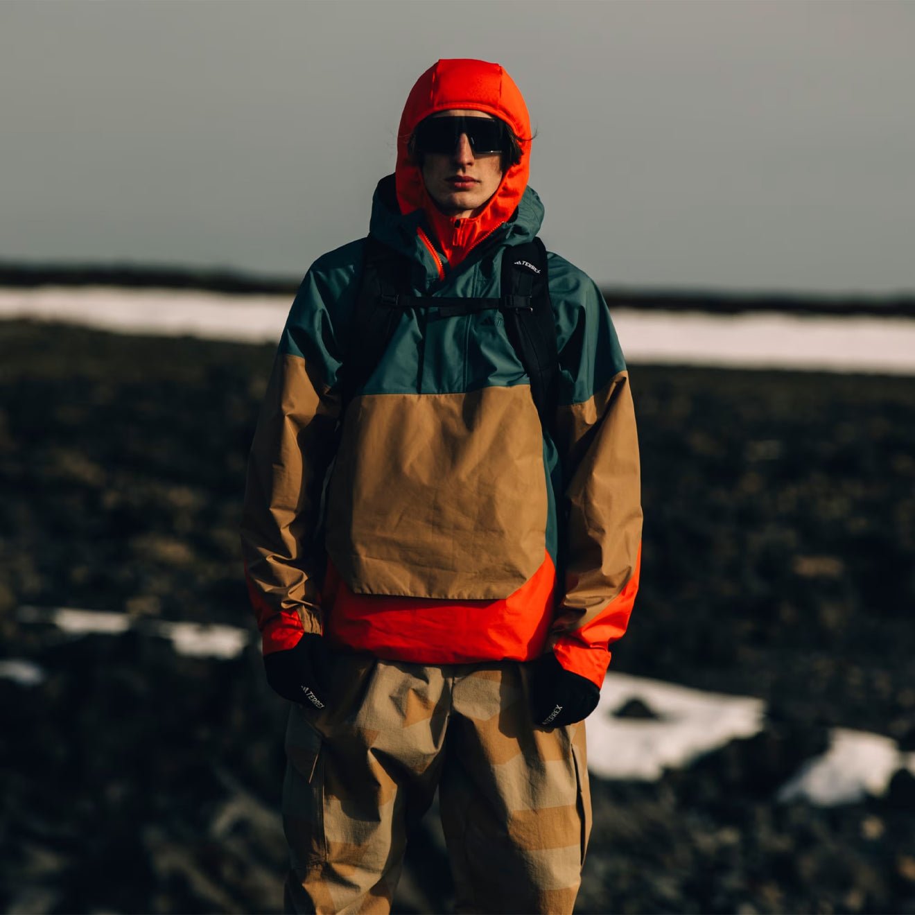 Adidas Terrex Xploric 2.5L Climaproof Anorak Preloved Teal