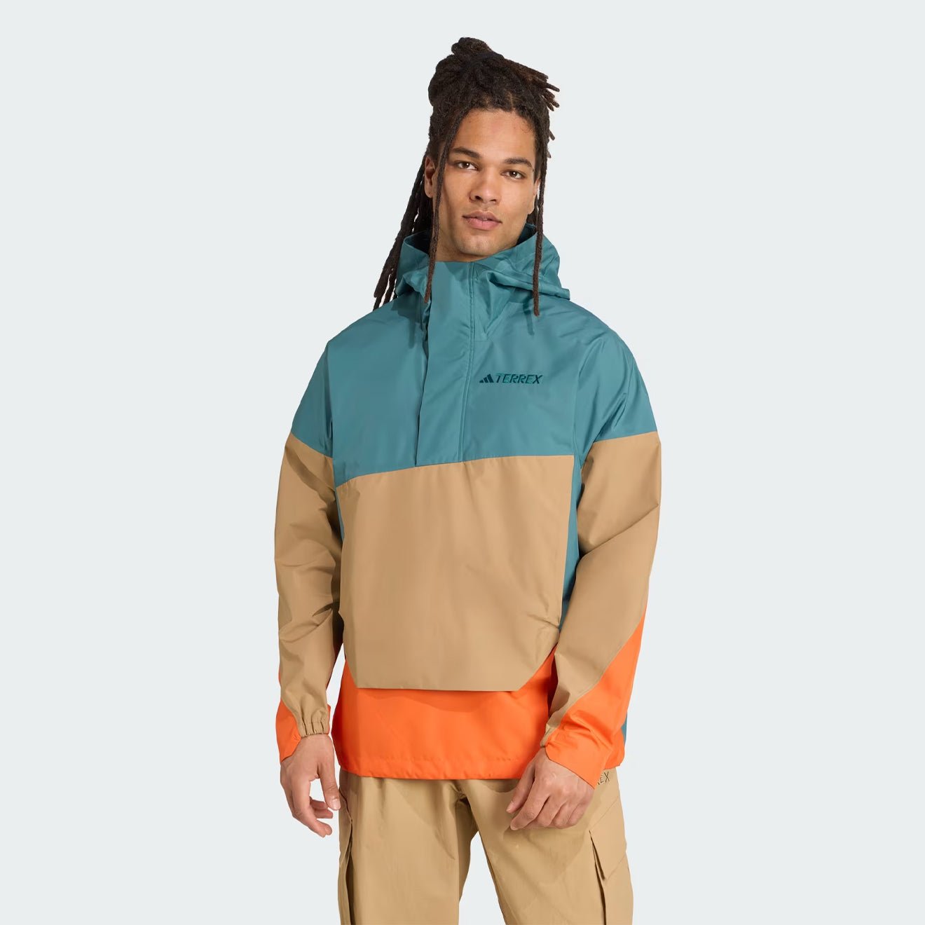 Adidas Terrex Xploric 2.5L Climaproof Anorak Preloved Teal