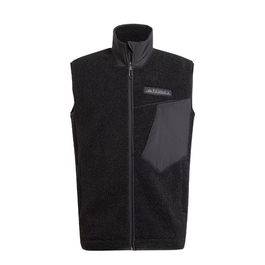 Adidas Terrex Xploric High Pile Fleece Vest Black