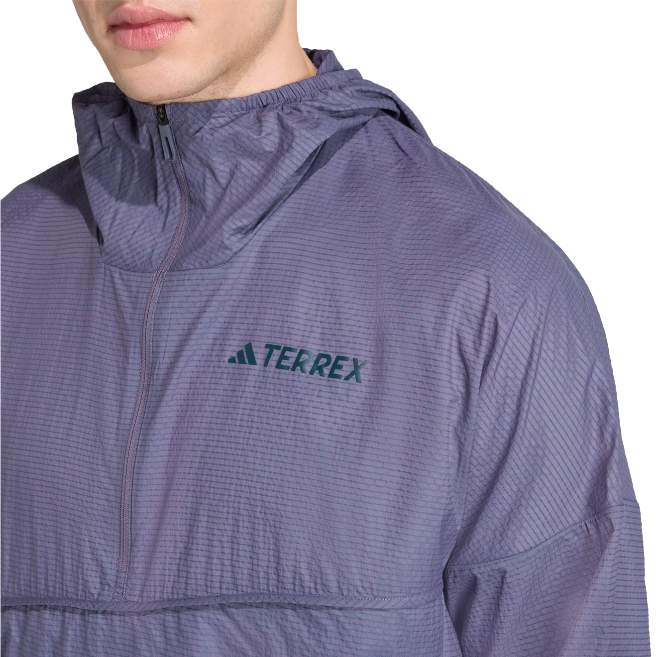 Adidas Terrex Xploric Wind Anorak Preloved Violet - The Sporting Lodge