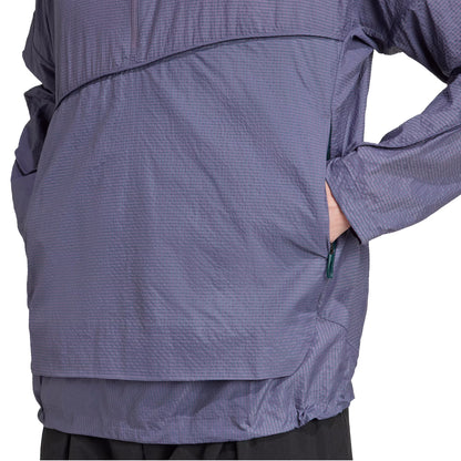 Adidas Terrex Xploric Wind Anorak Preloved Violet - The Sporting Lodge