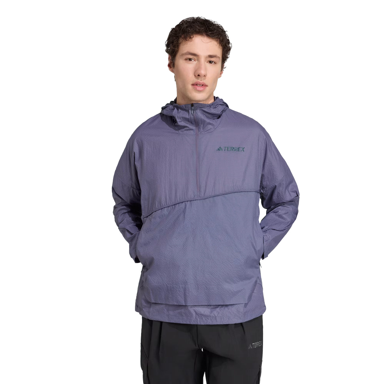 Adidas Terrex Xploric Wind Anorak Preloved Violet - The Sporting Lodge