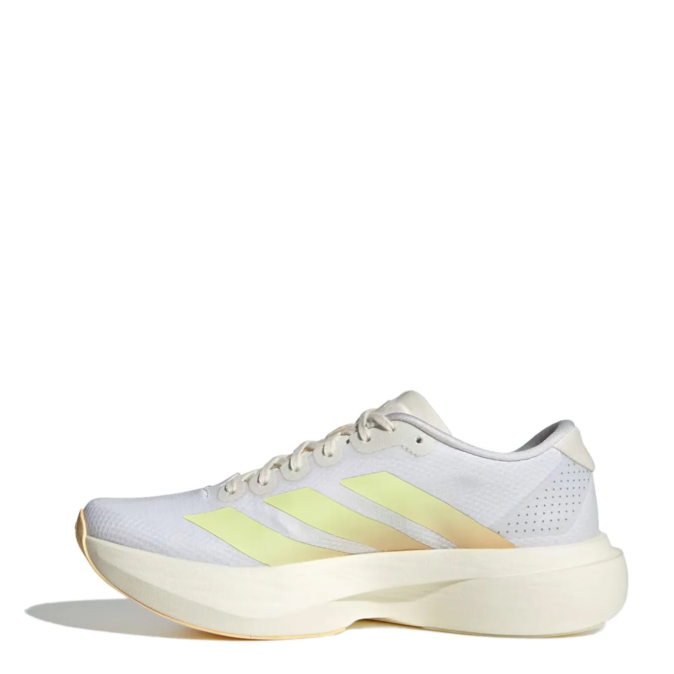 Adidas Womens Adizero Evo SL Woven Trainer Footwear White / Ice Tangerine / Off White