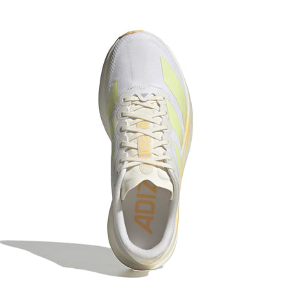 Adidas Womens Adizero Evo SL Woven Trainer Footwear White / Ice Tangerine / Off White