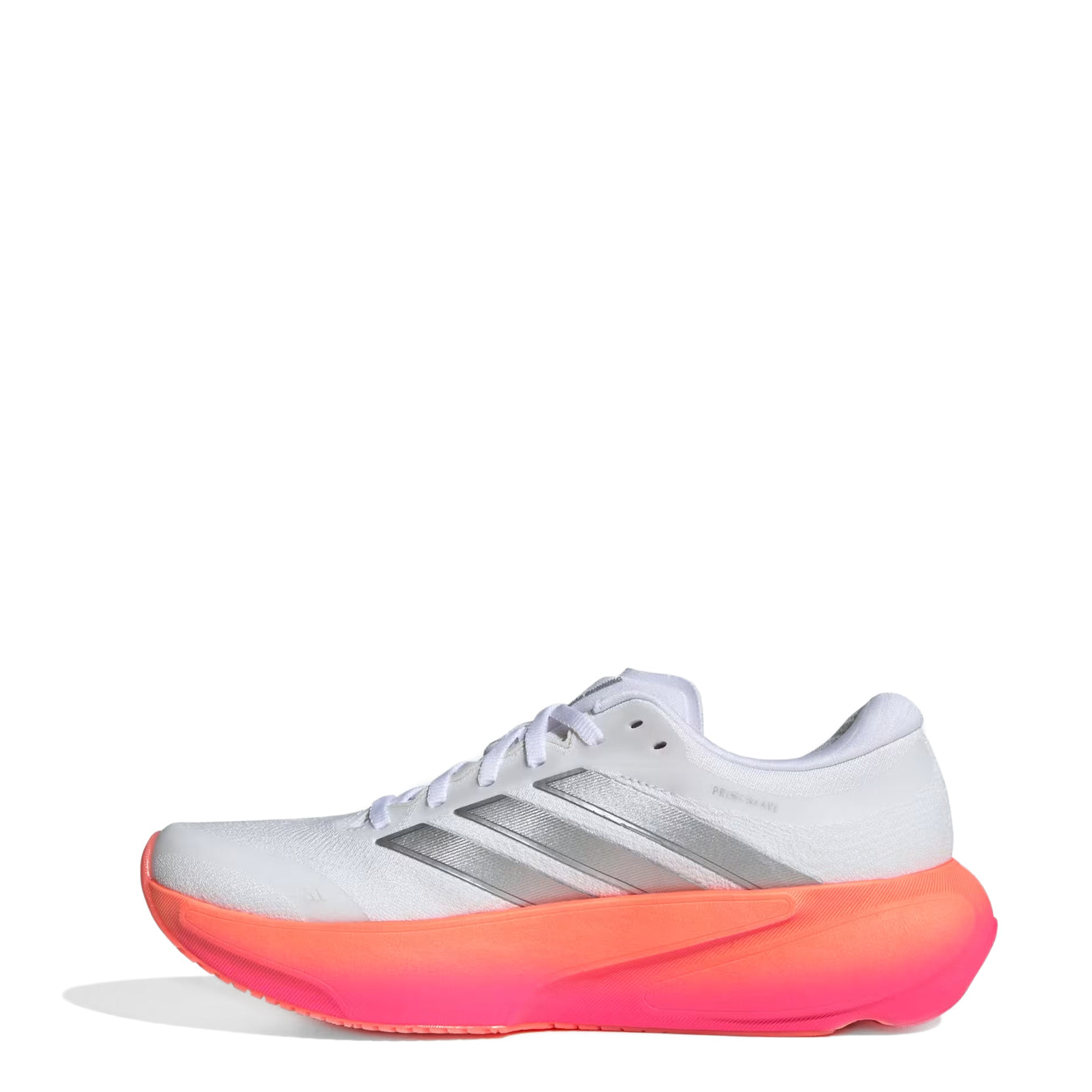 Adidas Womens Supernova Rise 3 Cloud White / Silver Metallic / Lucid Pink