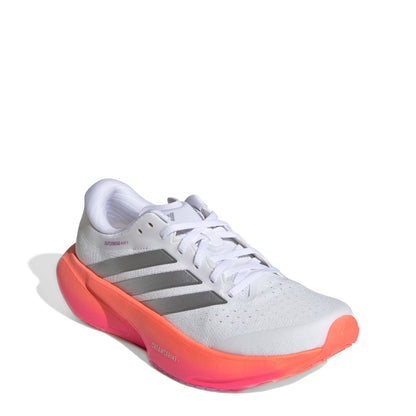 Adidas Womens Supernova Rise 3 Cloud White / Silver Metallic / Lucid Pink