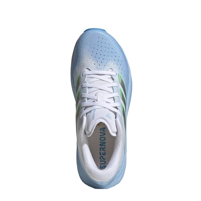 Adidas Womens Supernova Rise 3 Glow Blue / Silver Metallic / Footwear White - The Sporting Lodge