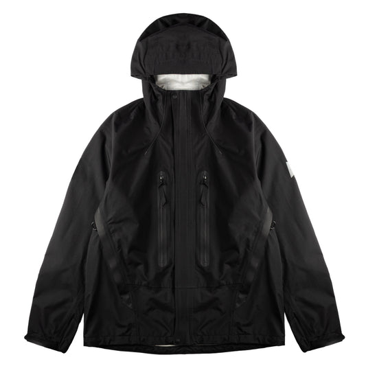 And Wander 2.5L Hiker Rain Jacket Black - The Sporting Lodge