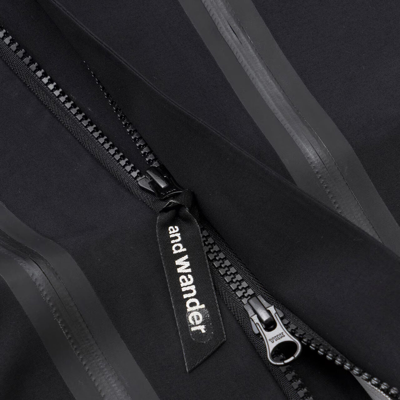 And Wander 2.5L Hiker Rain Jacket Black - The Sporting Lodge