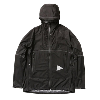 And Wander 3L UL Rain Jacket Black