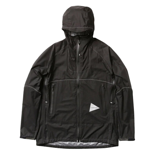 And Wander 3L UL Rain Jacket Black
