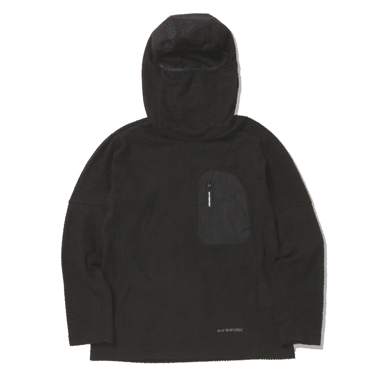And Wander Alpha Direct Hoodie 2 Black