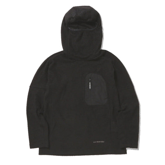 And Wander Alpha Direct Hoodie 2 Black