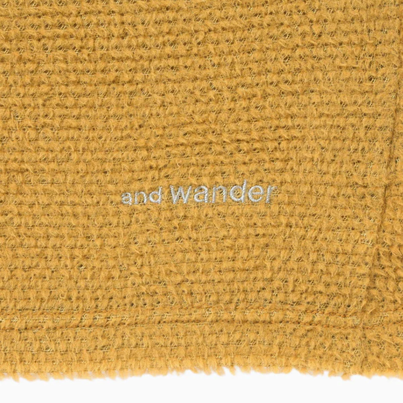 And Wander Alpha Direct Hoodie 2 Yellow