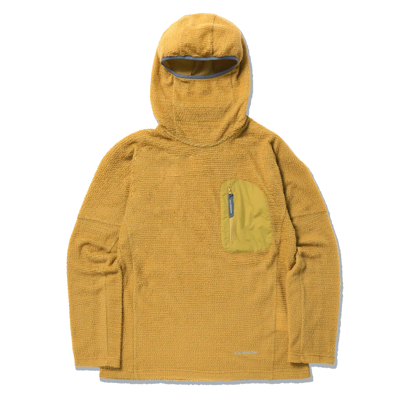 And Wander Alpha Direct Hoodie 2 Yellow