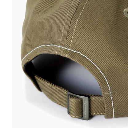 And Wander Cotton Twill Cap Khaki - The Sporting Lodge