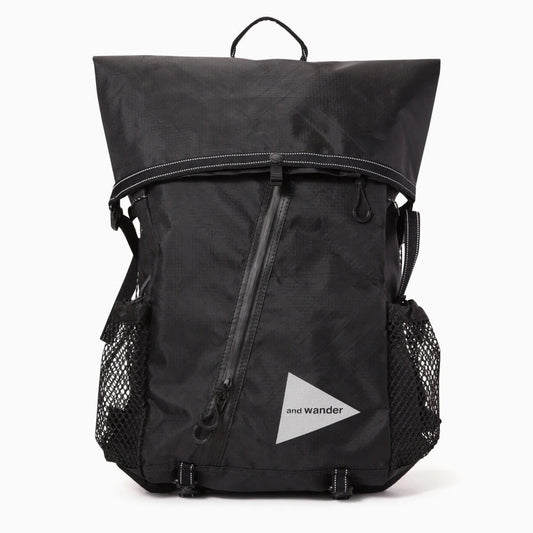 And Wander Ecopak 18L Backpack Black - The Sporting Lodge