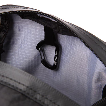 And Wander Ecopak Sholder Pouch Black - The Sporting Lodge