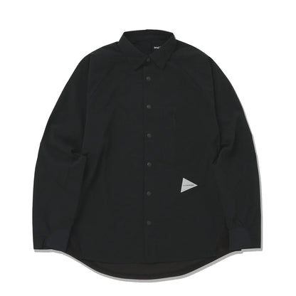 And Wander Fleece Base L/S Shirt Black