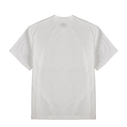 And Wander Gracier Printed T-Shirt White - The Sporting Lodge