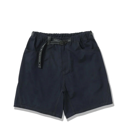 And Wander High Count Cloth Short Pants Navy - The Sporting Lodge