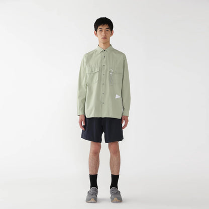 And Wander High Count Cloth Short Pants Navy - The Sporting Lodge