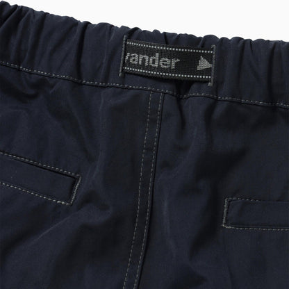 And Wander High Count Cloth Short Pants Navy - The Sporting Lodge