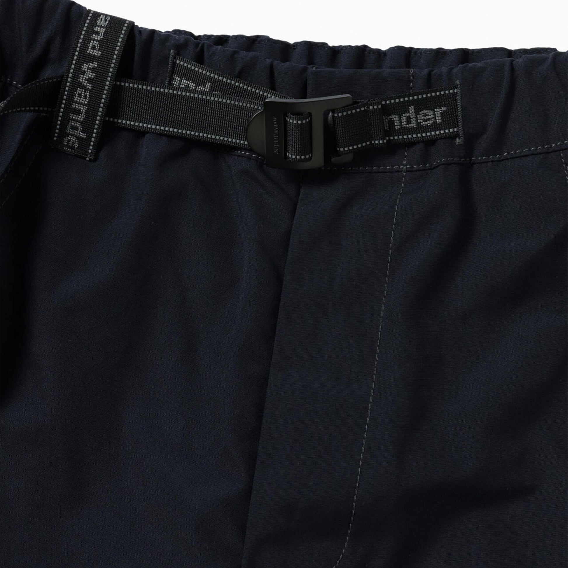 And Wander High Count Cloth Short Pants Navy - The Sporting Lodge