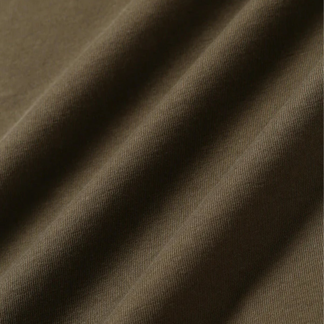 And Wander Logo S/S T-Shirt Khaki