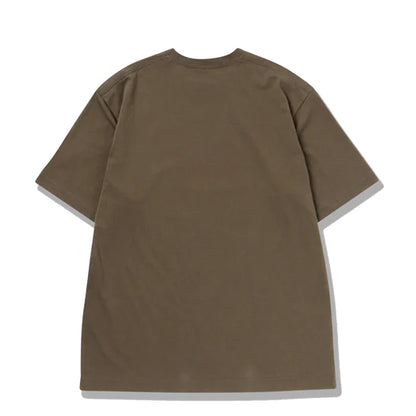 And Wander Logo S/S T-Shirt Khaki