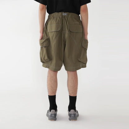 And Wander Multi Pocket Short Pants Khaki