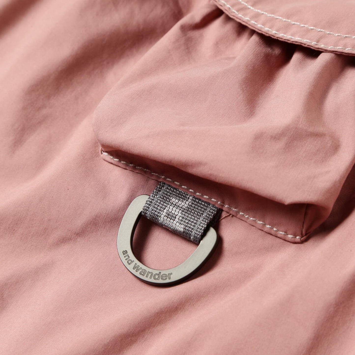 And Wander Multi Pocket Short Pants Pink