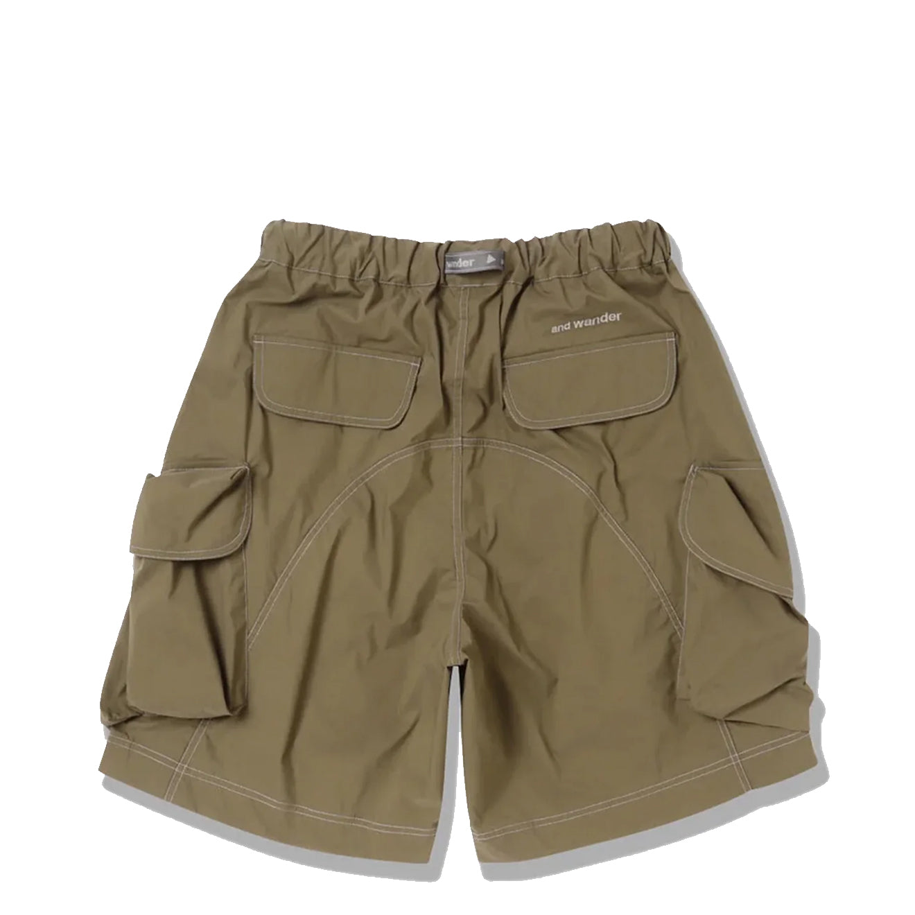 And Wander Multi Pocket Short Pants Khaki