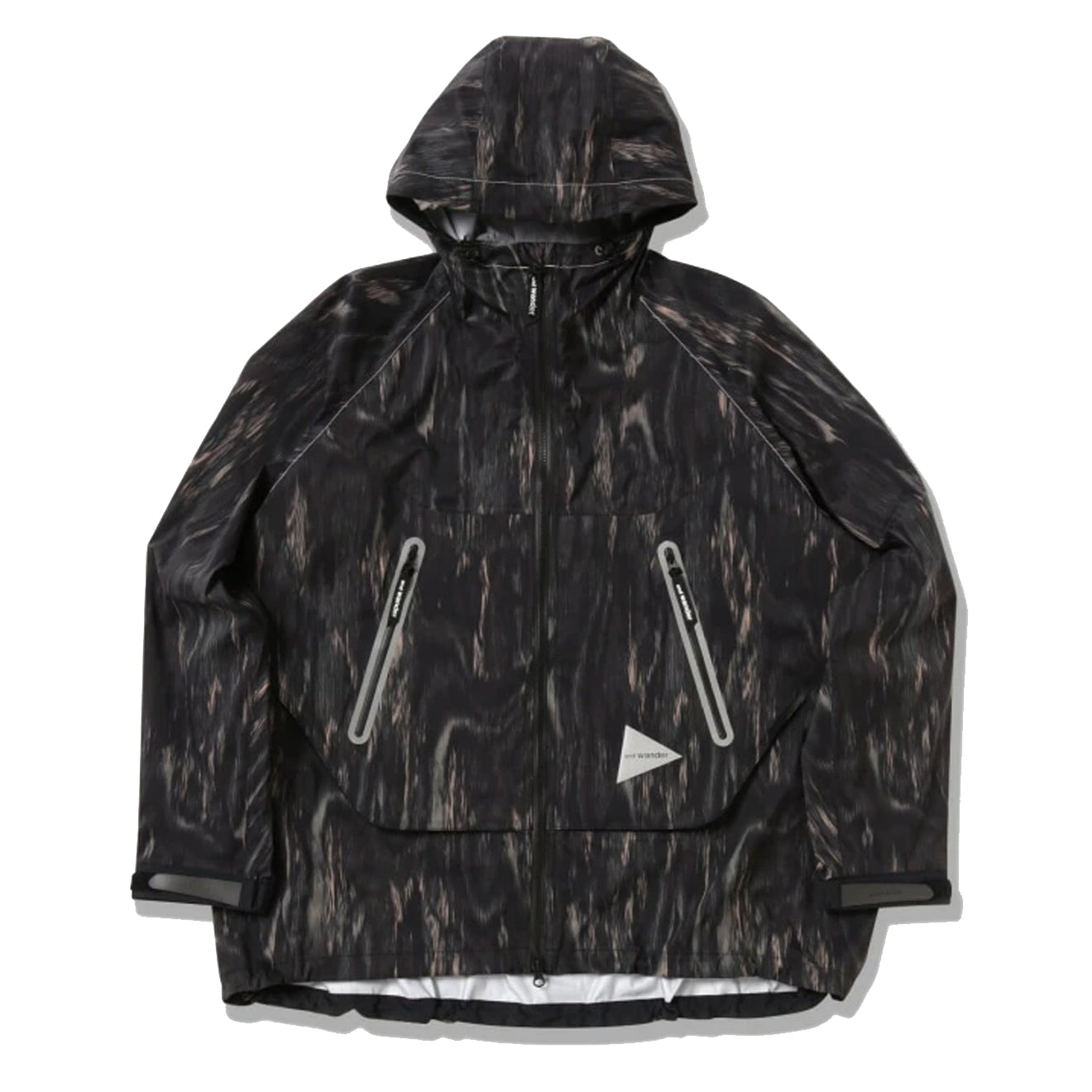And Wander Womens Pertex Shield Rain Jacket Black | The Sporting Lodge