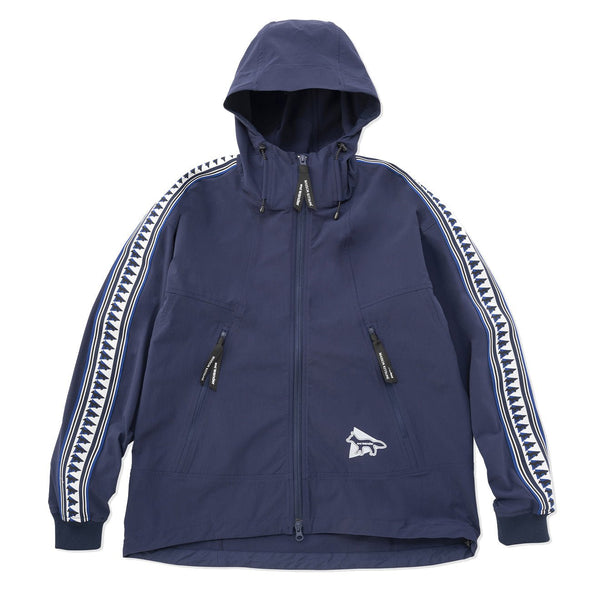 And Wander x Maison Kitsune Trak Hoodie Navy – The Sporting Lodge