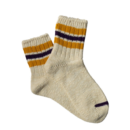 Anonymous Ism 3 Line Slub Q Sock Oatmeal - The Sporting Lodge