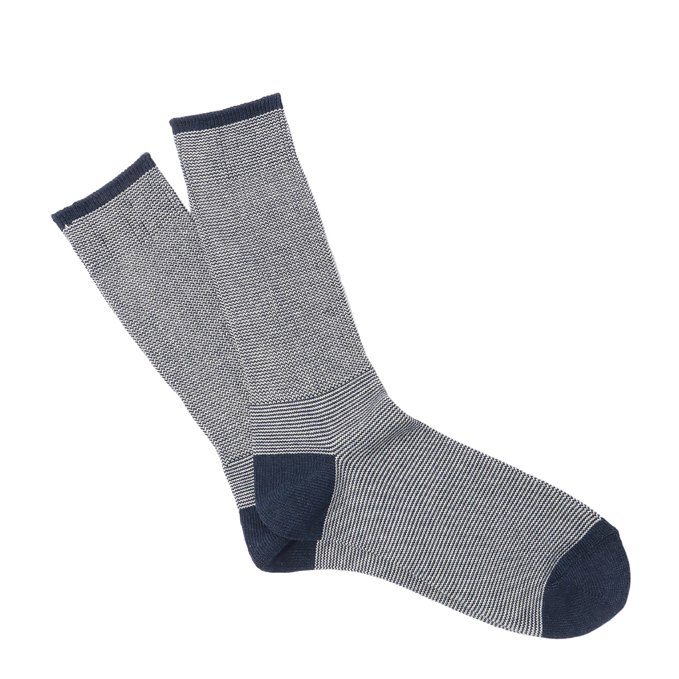 Anonymous Ism American Crew 3 Pair Pack Sock Navy - The Sporting Lodge