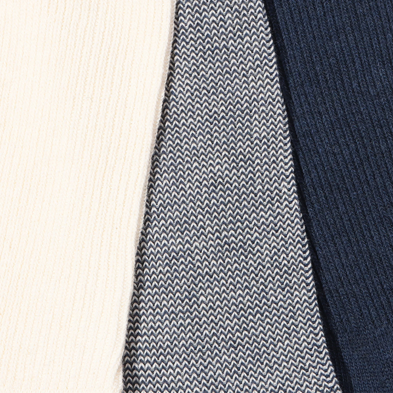 Anonymous Ism American Crew 3 Pair Pack Sock Navy - The Sporting Lodge