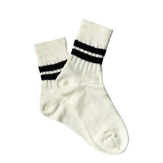 Anonymous Ism Slub Line Q Sock Black - The Sporting Lodge