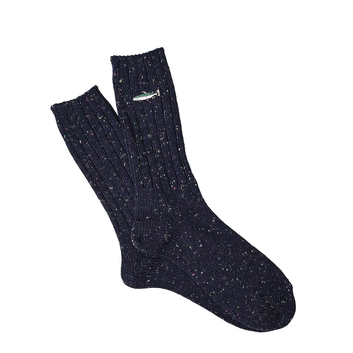 Anonymous Ism Trout EMB Crew Socks M. Grey