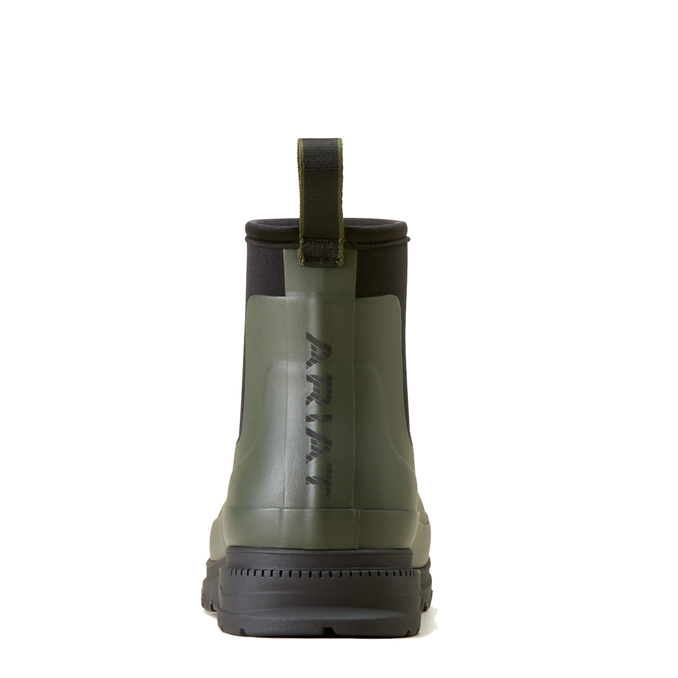 Ariat Womens Kelmarsh Shortie Rubber Boot Dark Olive - The Sporting Lodge