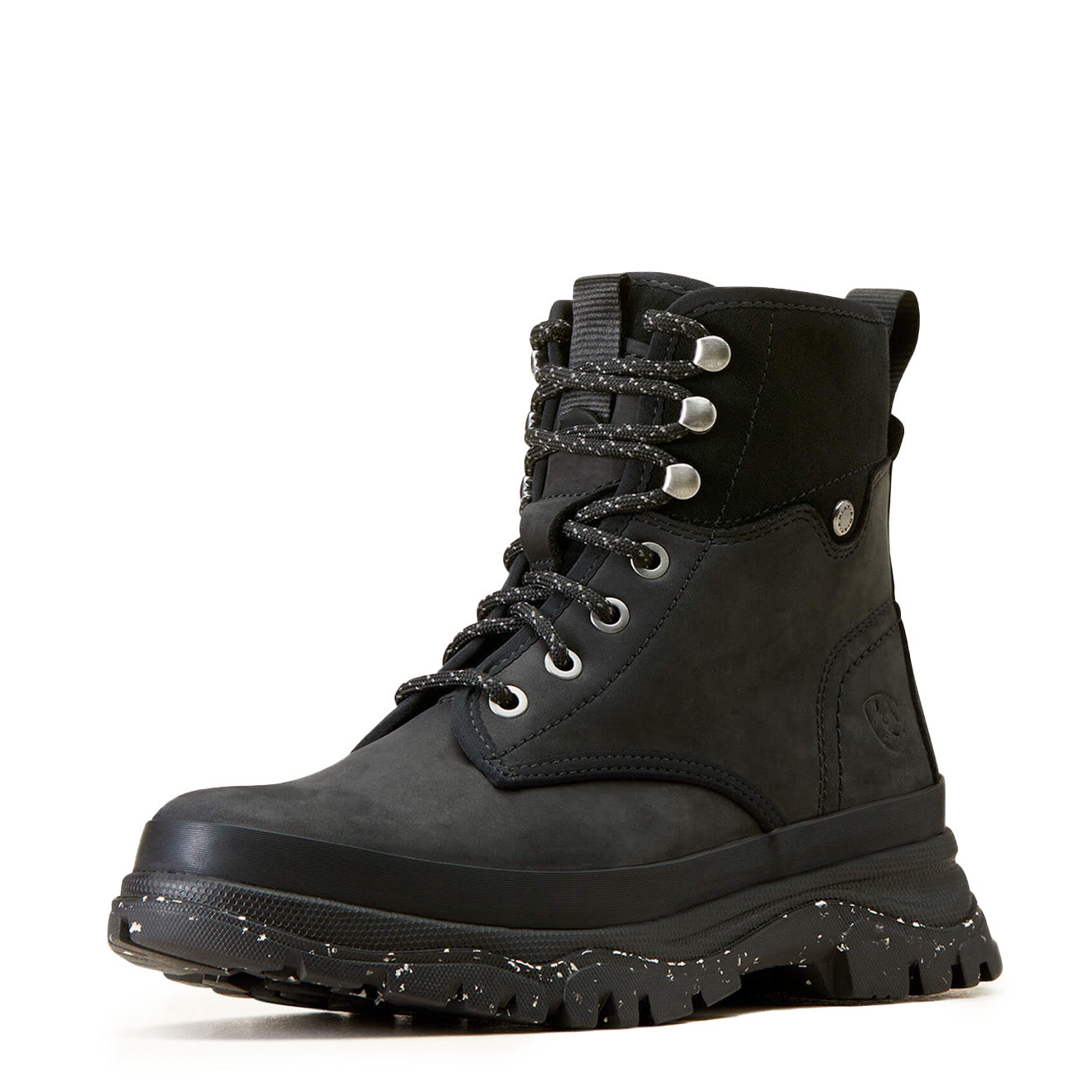 Ariat Womens Moresby Waterproof Boot Oily Distressed Black-2