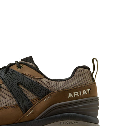 Ariat Traverse Low Waterproof Hiking Shoe Brown Bark