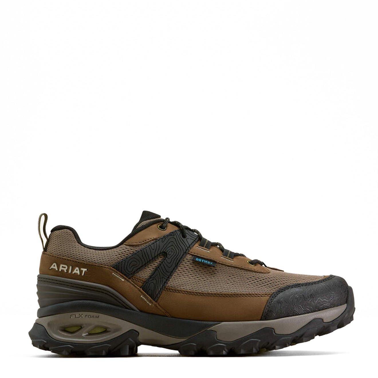 Ariat Traverse Low Waterproof Hiking Shoe Brown Bark